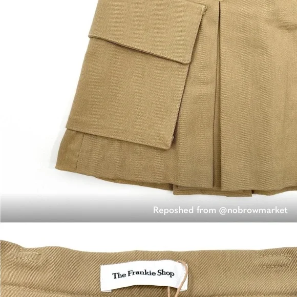 The Frankie Shop Tan Mini Skirt - Picture 4 of 11